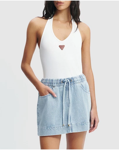 Aje Studio - Cowrie Halter Tank