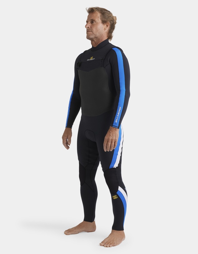Billabong - Mens 3/2mm Oscillator Chest Zip Steamer Wetsuit