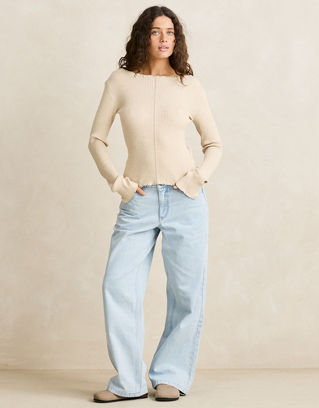 Rhythm - Essential Long Sleeve Knit Top