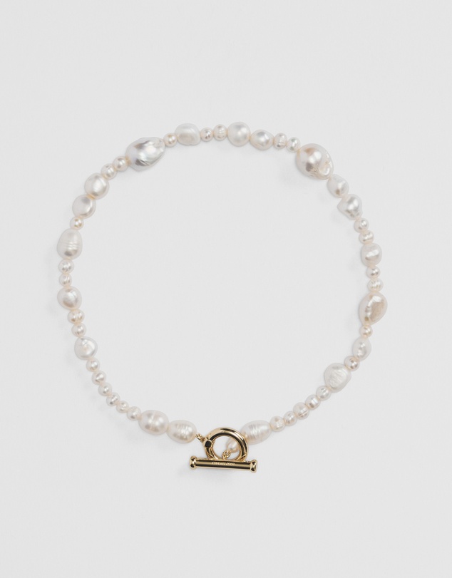 Country Road - Lila Freshwater Pearl Necklace