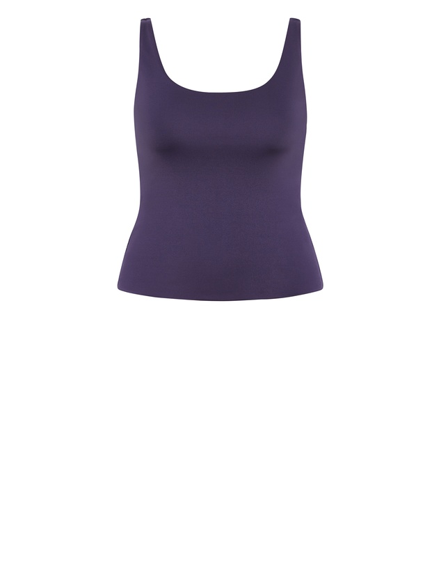 City Chic - Plus size Arami Top - blueberry