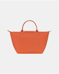 Longchamp - Le Pliage Green Canvas Handbag - Medium