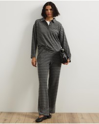 Atmos&Here - Mirabel Flare Jersey Pants
