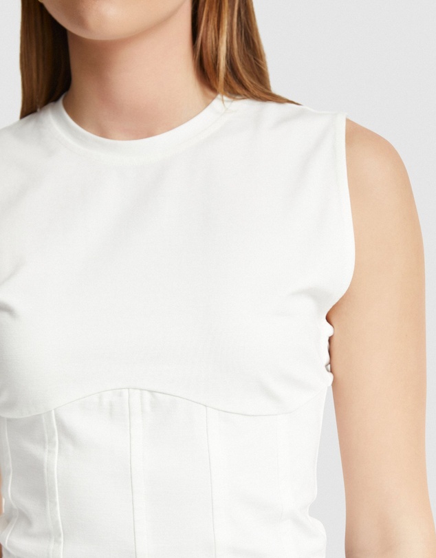 Oxford - Corrie Corset Detail Top