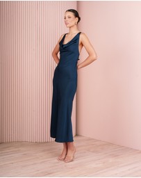 Azzurielle - Kaydy Cross Back Maxi Dress