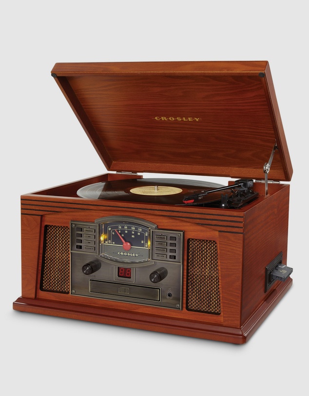 Crosley - Crosley Lancaster Turntable With Bluetooth - Paprika
