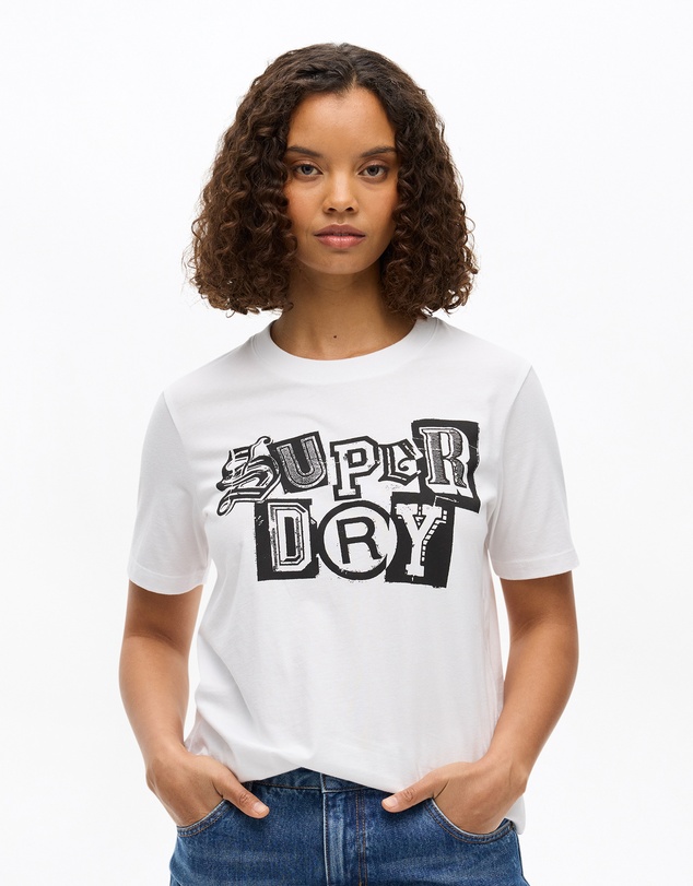 Superdry - Punk Poster Relaxed Tee