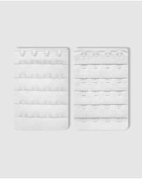 B Free Intimate Apparel - 4x5 Hook Bra Extender - 6 Pack