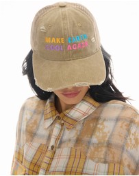 THE TALES - Make Earth Cool Again Destroyed Trucker Cap