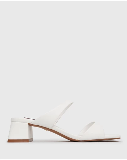 Betts - Argo Block Heel Mule Sandals
