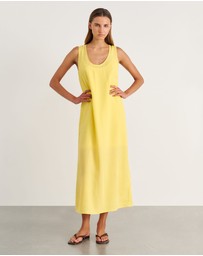Jag - Nfw Scoop Neck Maxi Dress
