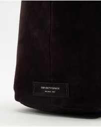 Emporio Armani - Hobo Xl Crosta Sfoderata - Hobo Xl Unlined Suede