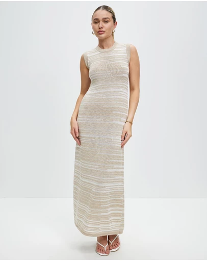 Third Form - Haze Knit Maxi Tank Dress
