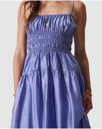& Other Stories - Ruched Midi Dress