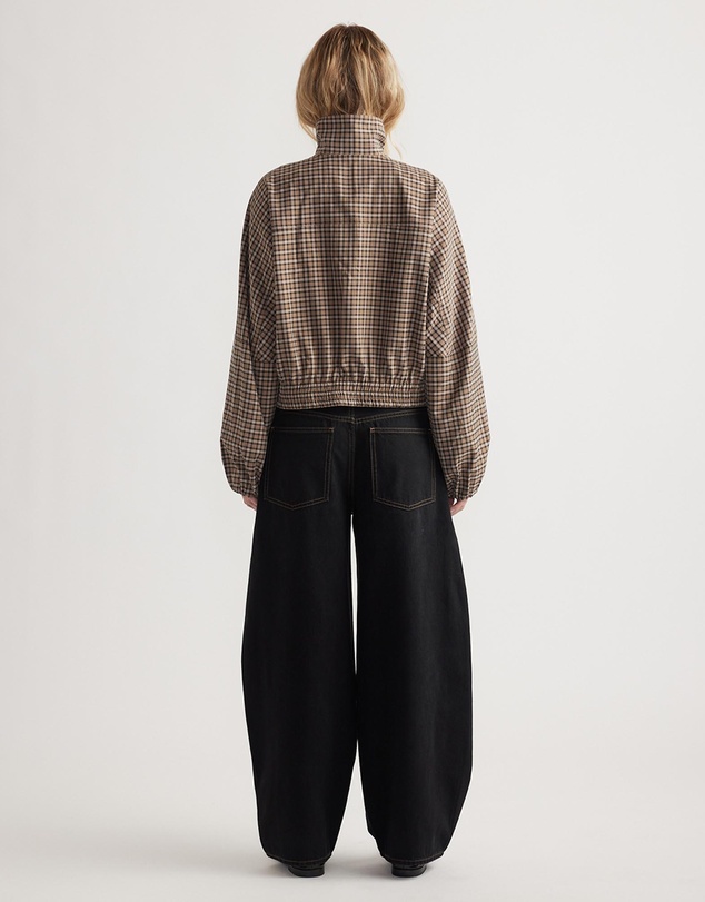 Decjuba - Violet Zip Check Jacket