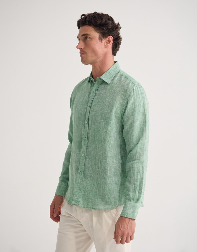 Oxford - Cooper Ls European Linen Shirt