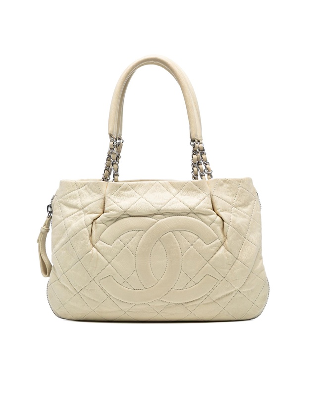 Pre-Loved by Azura Reborn - Pre-Loved CC Quilted Caviar Expandable Tote