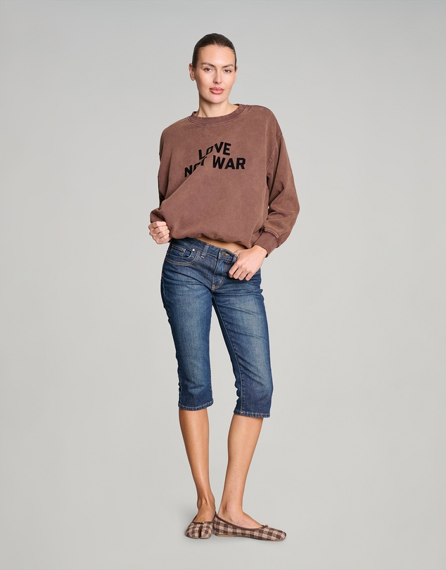 Love and Nostalgia - Love Not War Sweat - Cinnamon