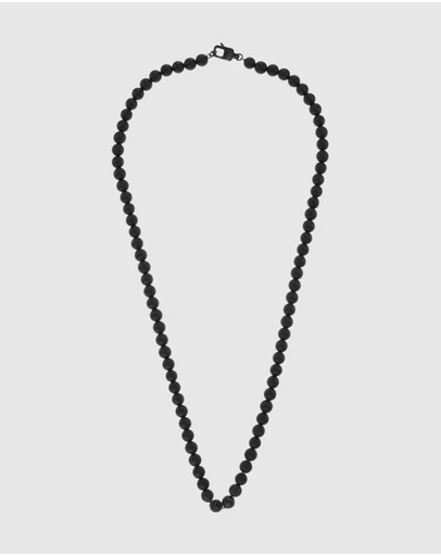 Emporio Armani - Black Necklace