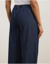Atmos&Here - Alma Denim Chambray Pants