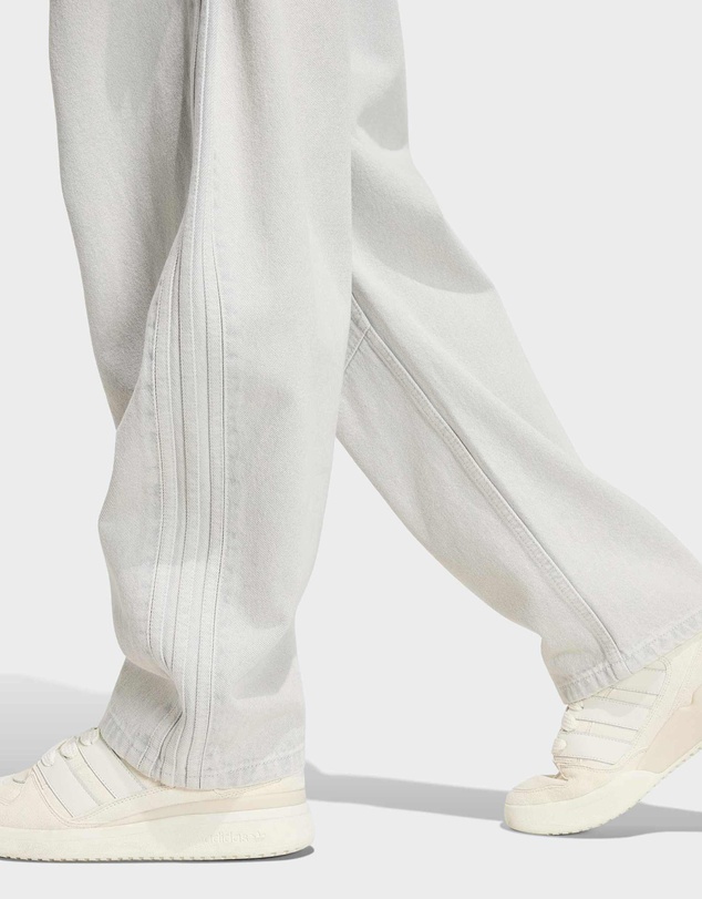 adidas Originals - HIGH RISE BARREL LEG DENIM PANT Womens