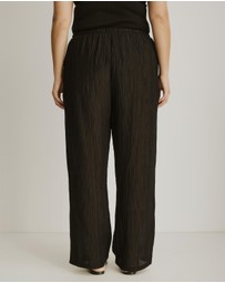 Atmos&Here Curvy - Calista Plisse Pants