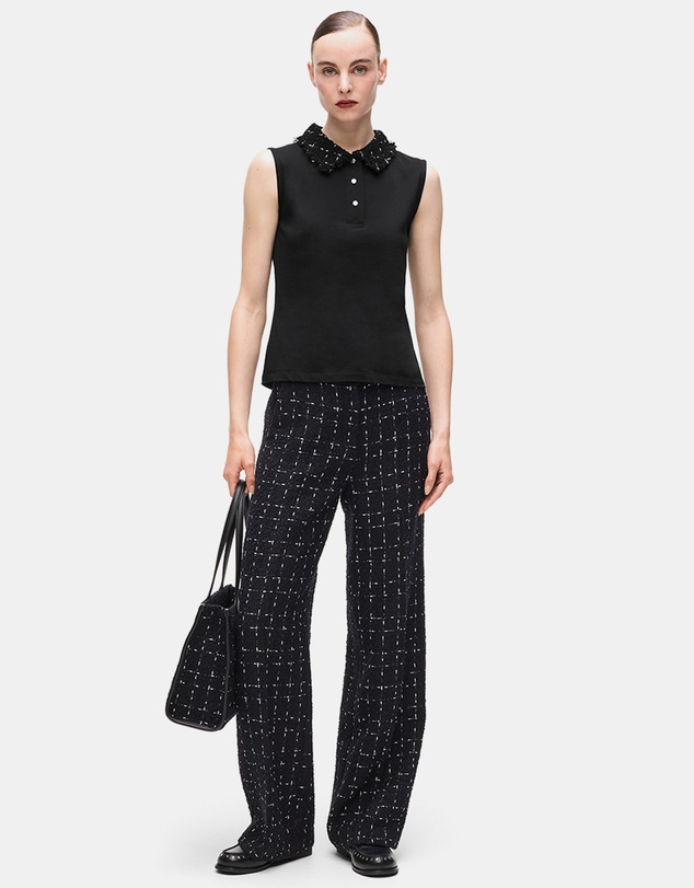 Karl Lagerfeld - Boucle Detail Polo Shirt