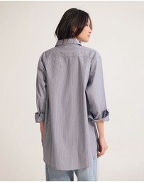 Oxford - Hailey Stripe Oversized Shirt