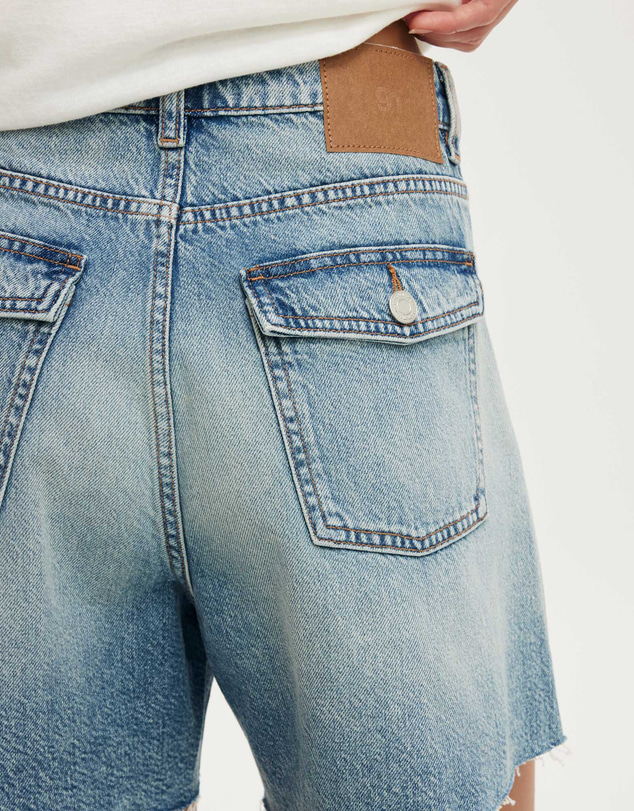 Cotton On - High 90 S Denim Short