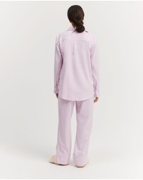 Country Road - Stripe Flannel Pyjama Set