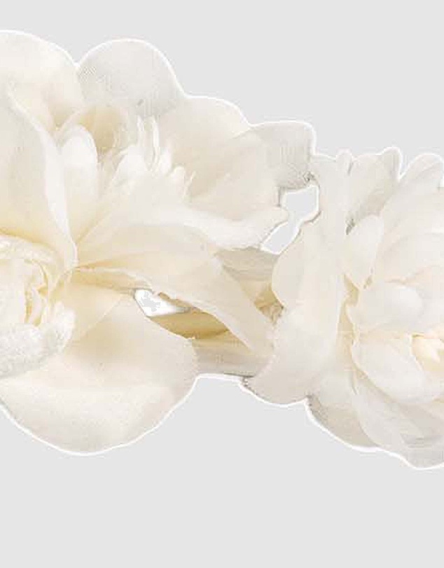 Max Alexander - Cream Flowers Fascinator
