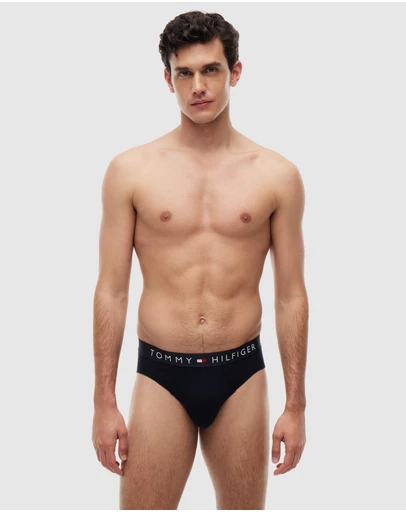 Tommy Hilfiger - 3-Pack TH Original Logo Waistband Briefs