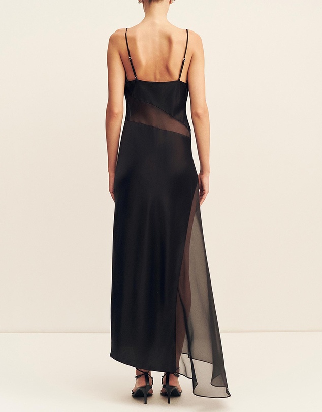 Shona Joy - Iza Asymmetrical Draped Maxi Dress