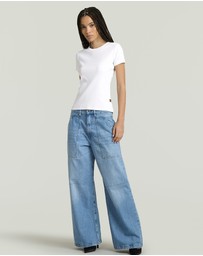 G-Star - Rib Cap Sleeve Tee