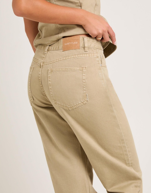 Subtitled - Alexa Mid Rise Relaxed Denim Jeans