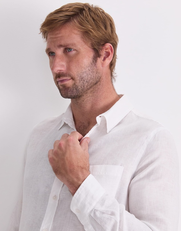 Sportscraft - Long Sleeve Linen Shirt