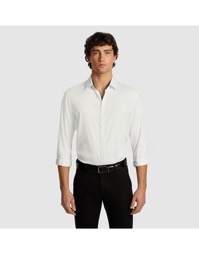 yd. - Heathcoat Slim Bamboo Shirt