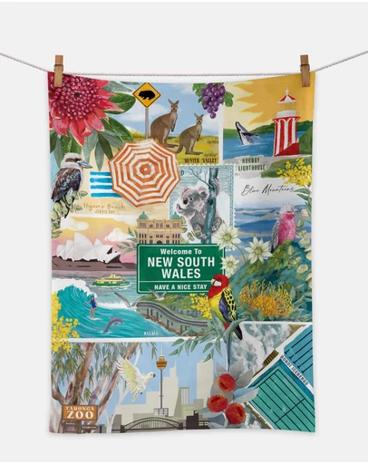 La La Land - Tea Towel Gday New South Wales