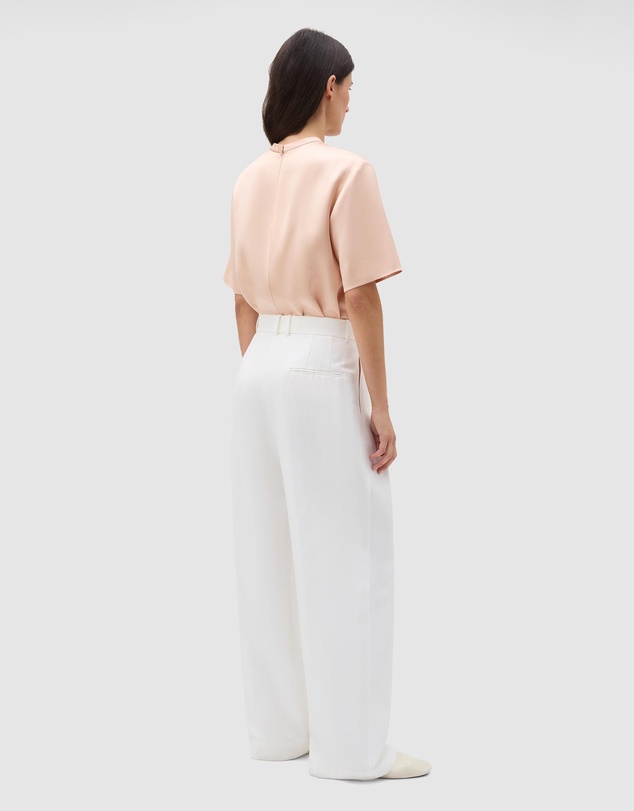 Oroton - Pleat Wide Leg Pants