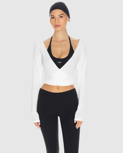 437 - The Ballet Wrap Top