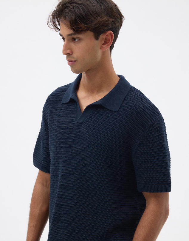 AERE - Resort Organic Cotton Knitted Polo