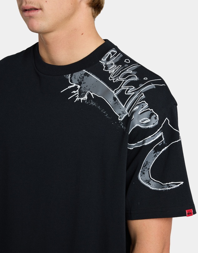 Quiksilver - Mens YG Scrawled Oversized T-Shirt