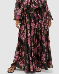 Seed Heritage - Silk Floral Skirt