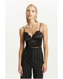 Bardot - Katana Lace Detail Bustier