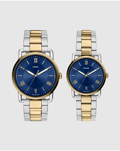 Fossil - Copeland Two Tone Analogue Watch