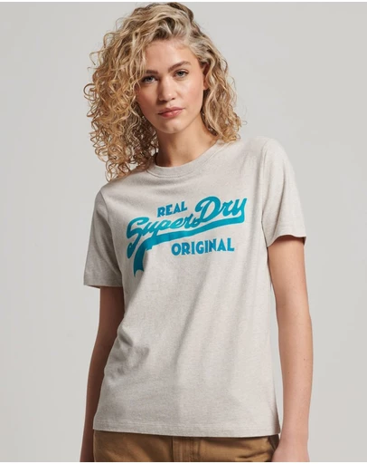 Superdry - Vintage Logo Scripted College Tee
