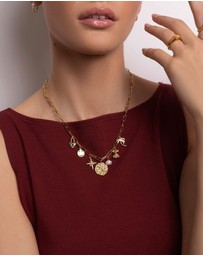 Nialaya Jewellery - Women's Charm Necklace