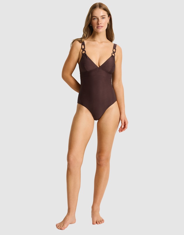 Sea Level Australia - Zen Longline Tie Back One Piece