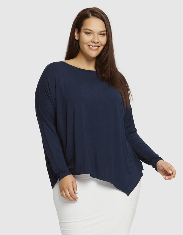 Bamboo Body - Relax Bamboo Boatneck Top