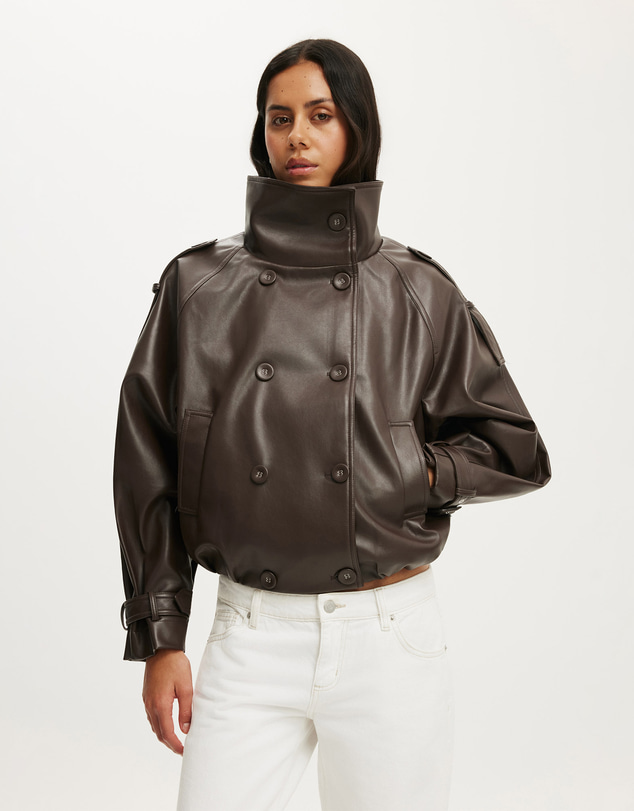 Cotton On - Porter Cropped Trench
